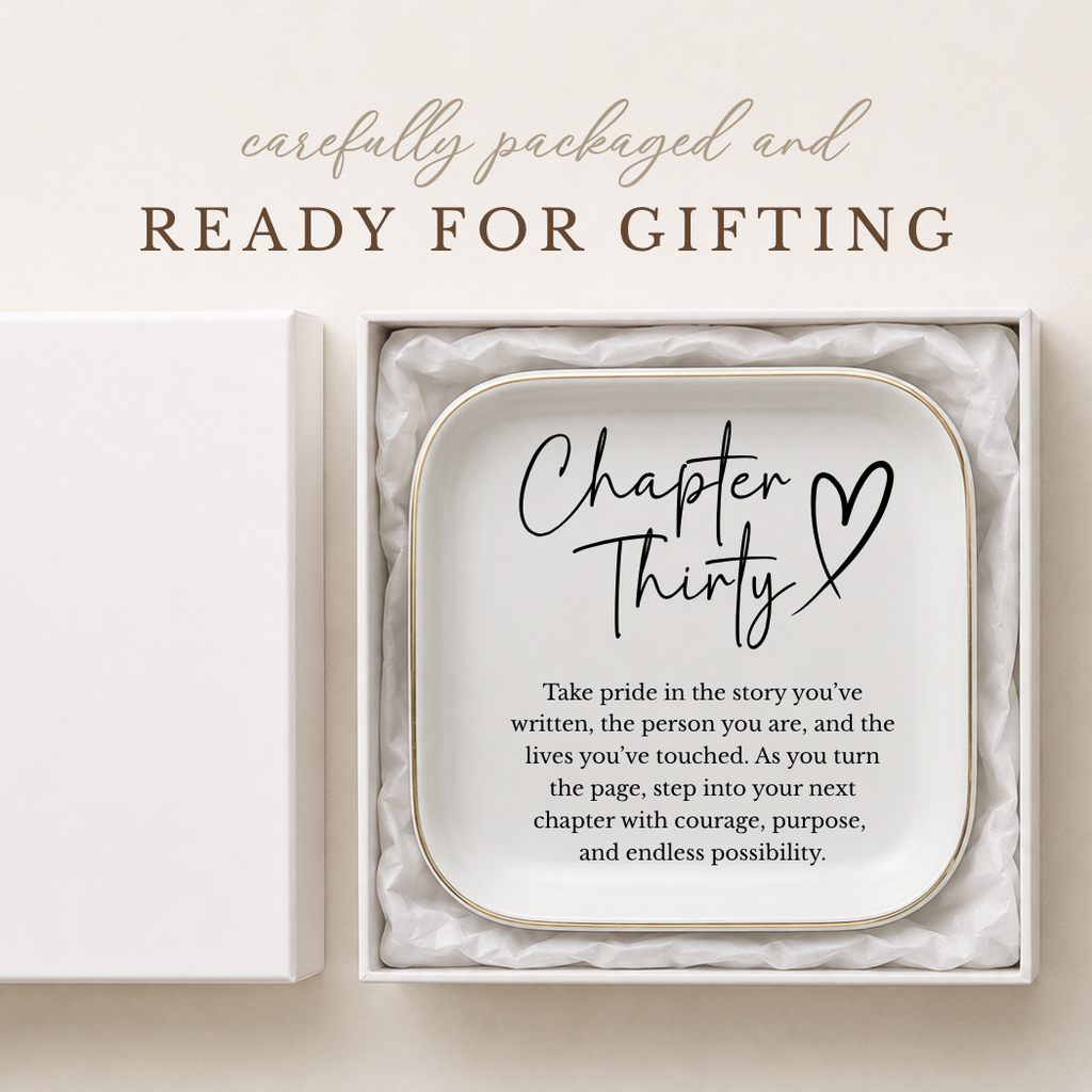 Chapter Thirty Ring Dish – 30th Birthday Gift