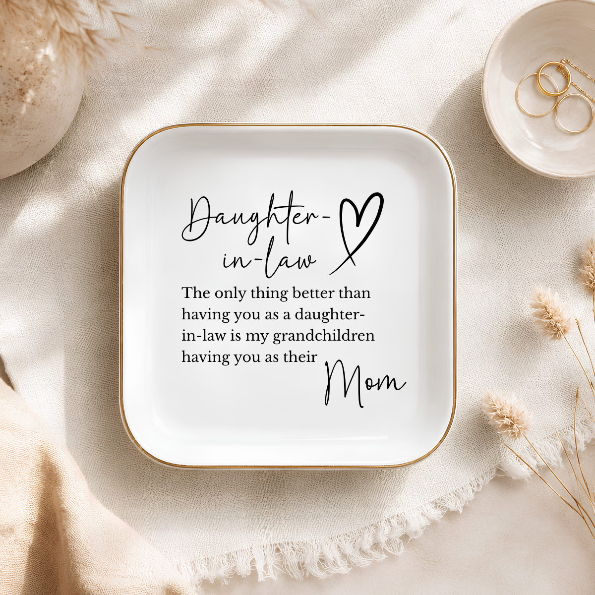 Daughter-in-Law Ring Dish – Keepsake Gift
