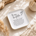 Ring Dish for Daughter – Gift From Mom Keepsake