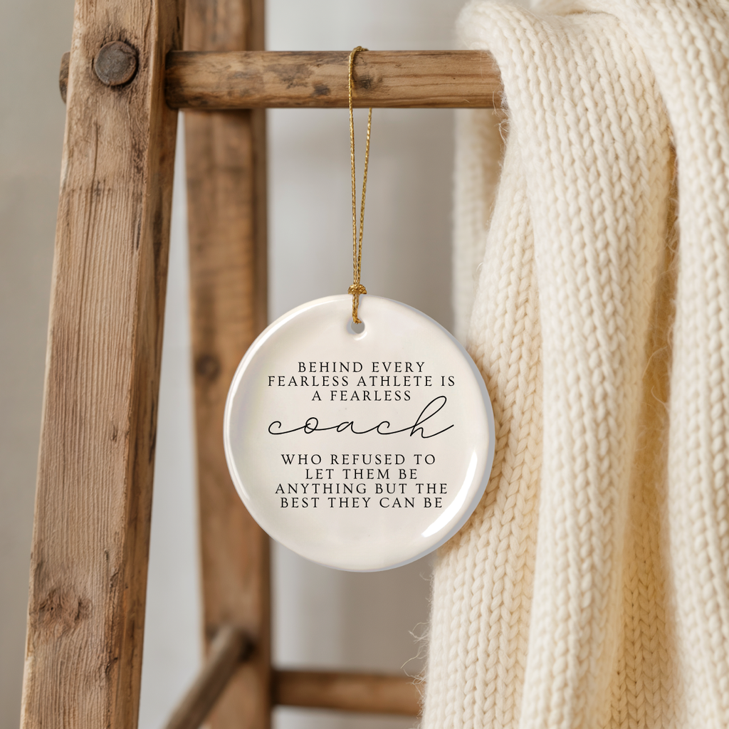 Coach Appreciation Ornament – End of Season Gift