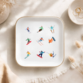 Ski and Snowboard Ring Dish – Winter Sports Gift