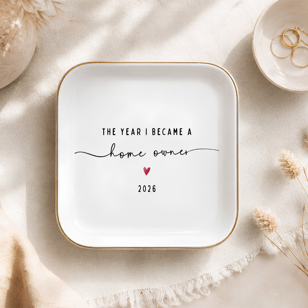 New Home Ring Dish – Housewarming Gift Keepsake