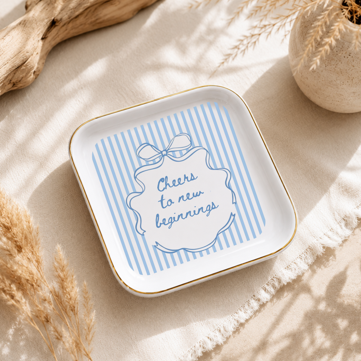 Next Chapter Ring Dish – College and New Job Gift