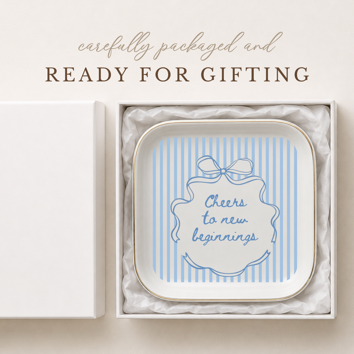 Next Chapter Ring Dish – College and New Job Gift