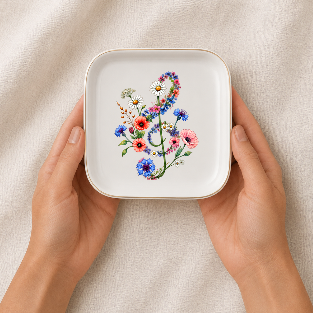 Music Teacher Ring Dish – Treble Clef Appreciation Gift