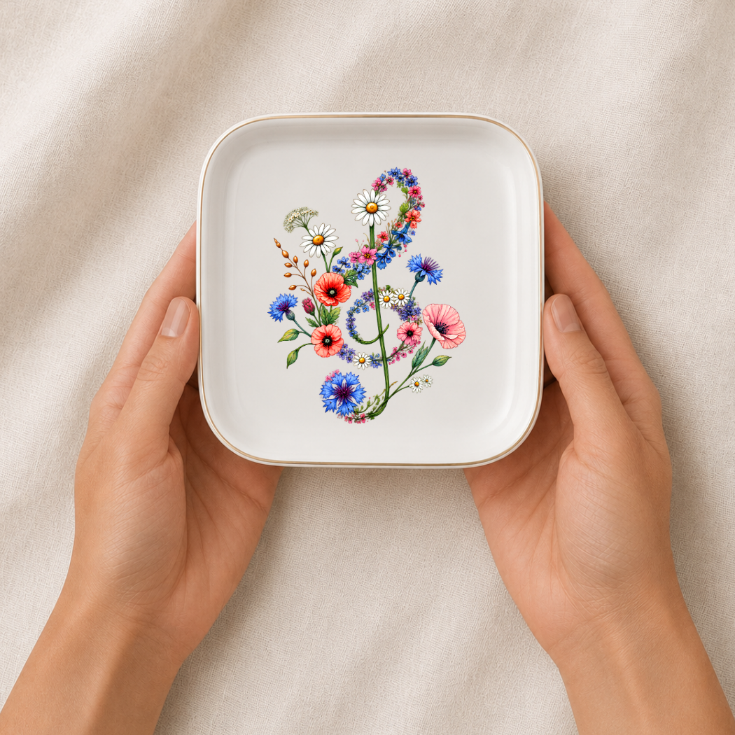 Music Teacher Ring Dish – Treble Clef Appreciation Gift