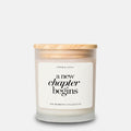 A New Chapter Begins Candle