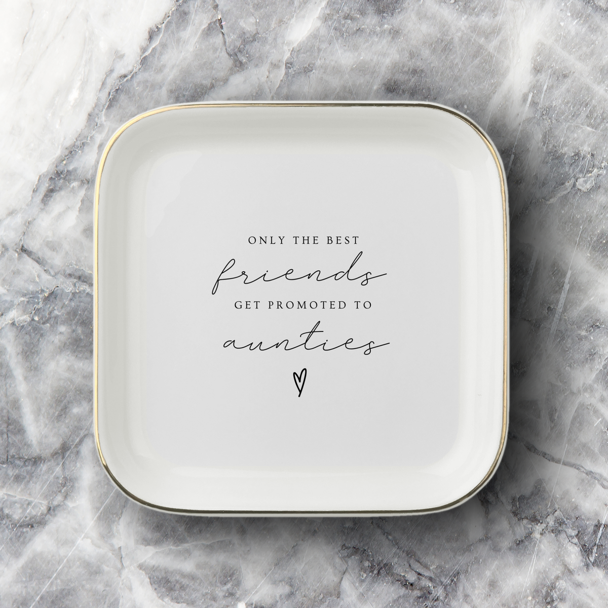 Friends to Aunties Jewelry Dish