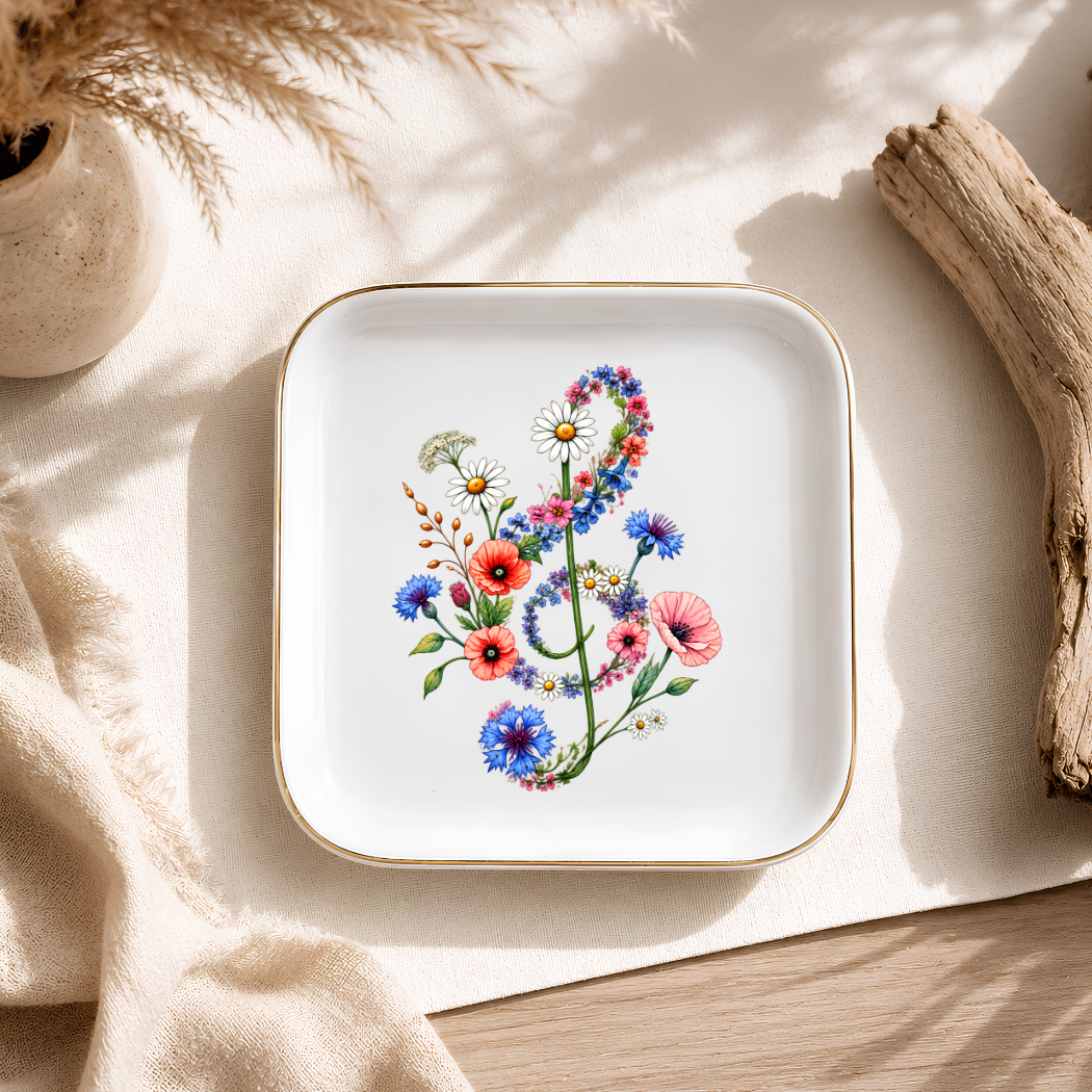 Music Teacher Ring Dish – Treble Clef Appreciation Gift