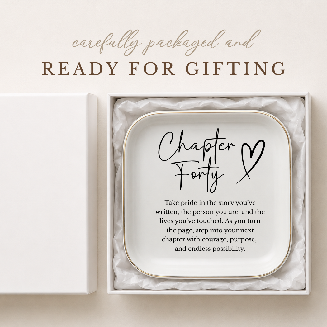 Chapter Sixteen Ring Dish – Sweet Sixteen Gift