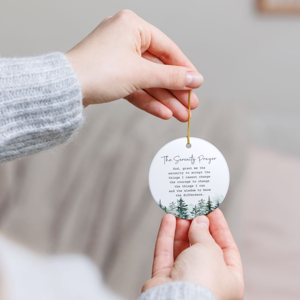 Serenity Prayer Ornament