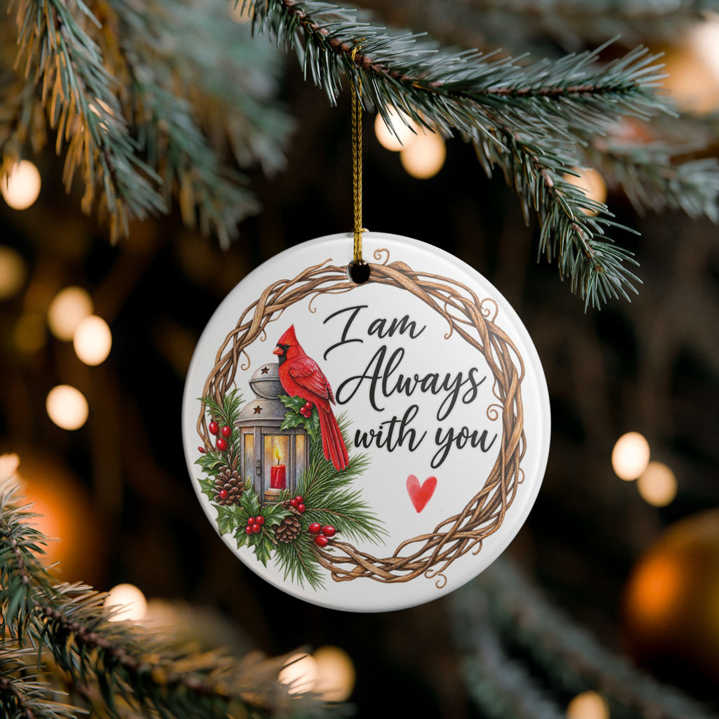 Cardinal Memorial Ornament – Always With You