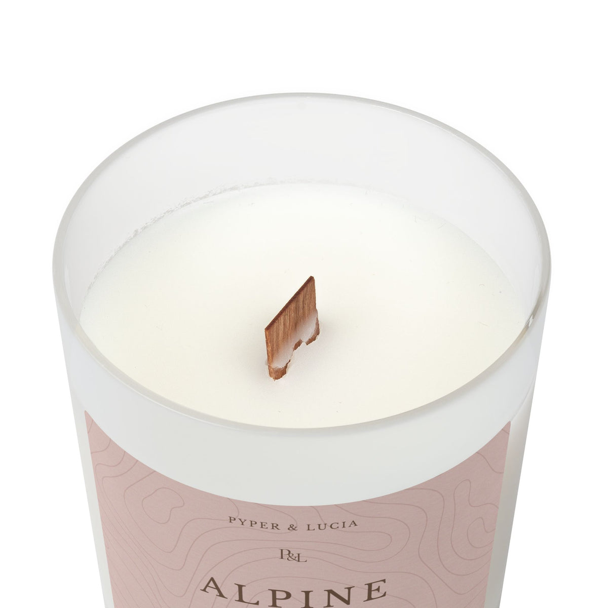 Alpine Rose Candle – Oakmoss + Amber