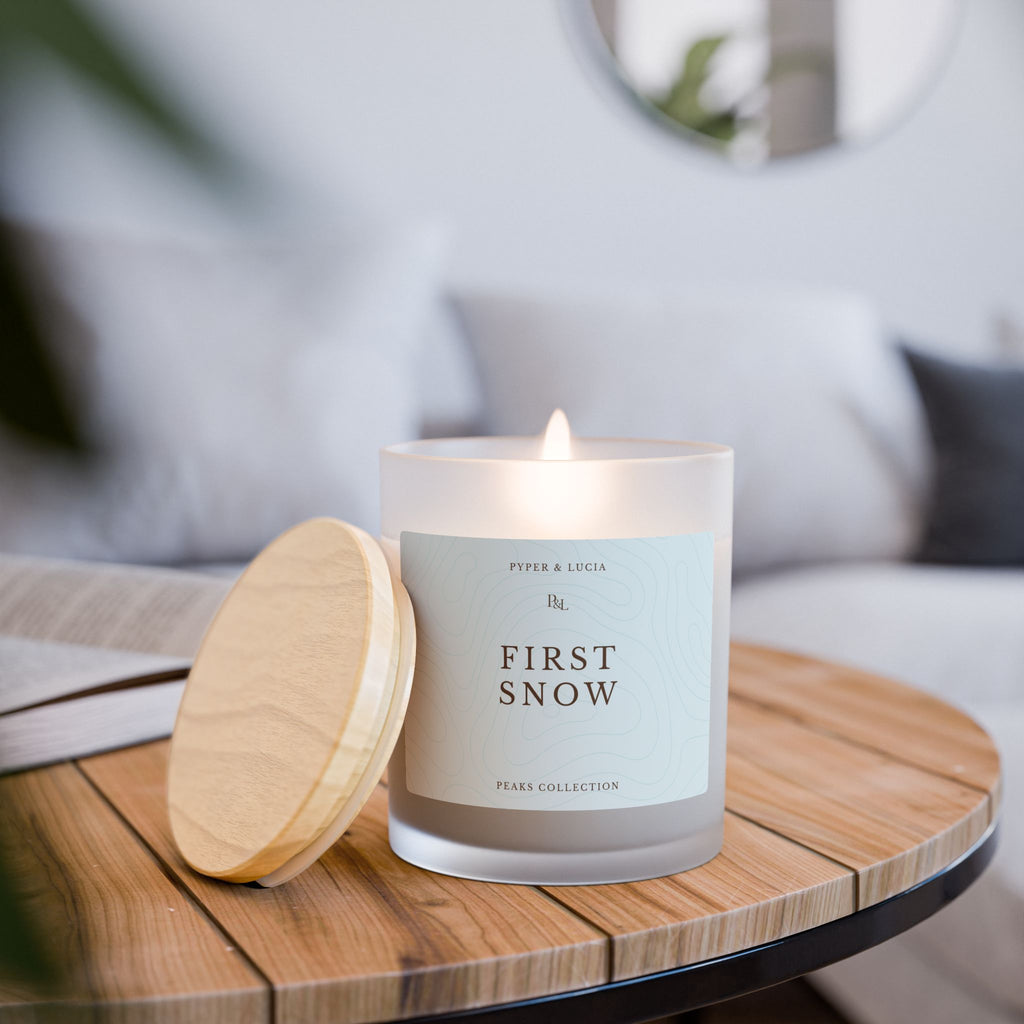 First Snow Candle