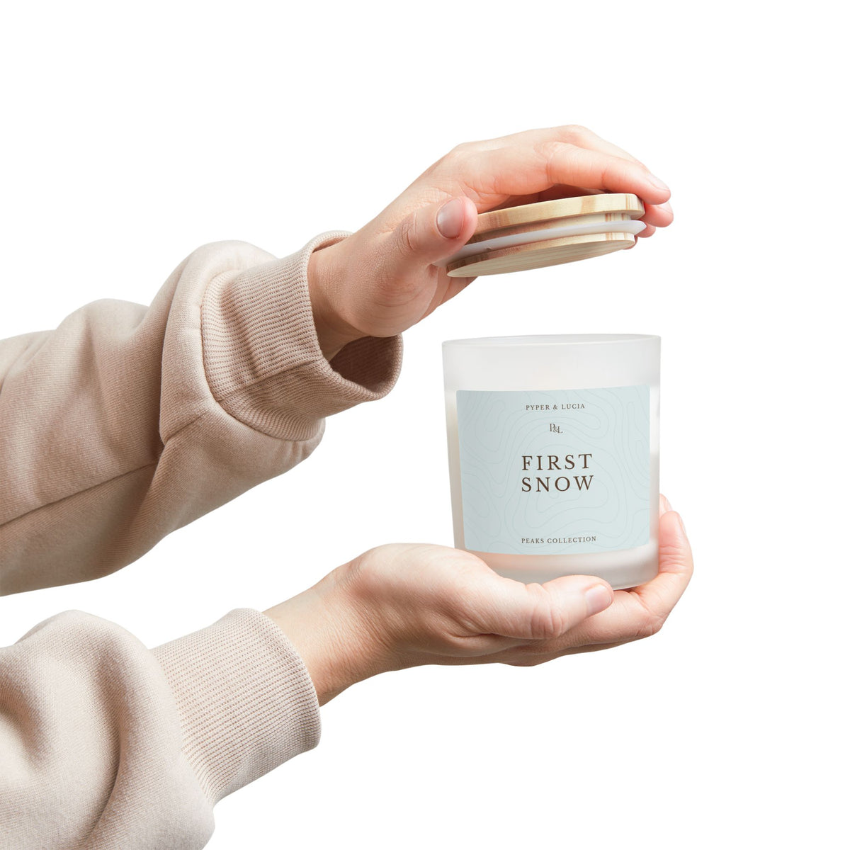 First Snow Candle
