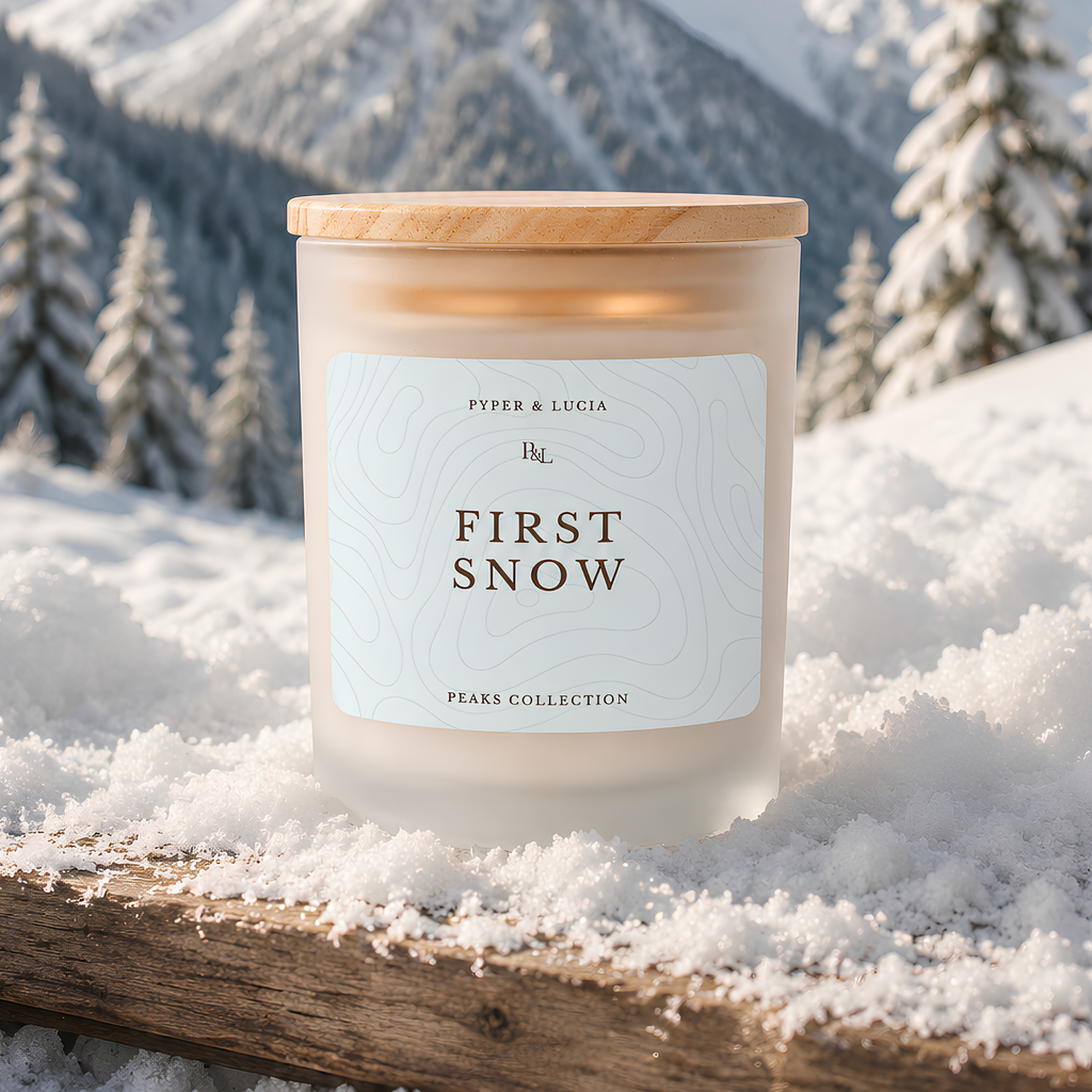 First Snow Candle