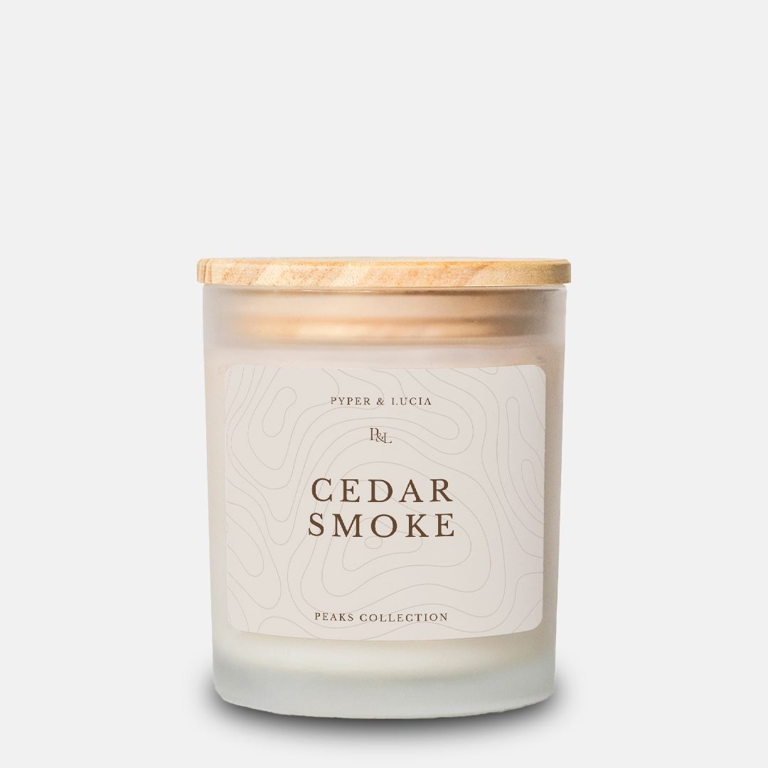Cedar Smoke Candle